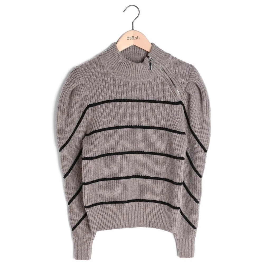 Like new ba&sh Paris striped sweater